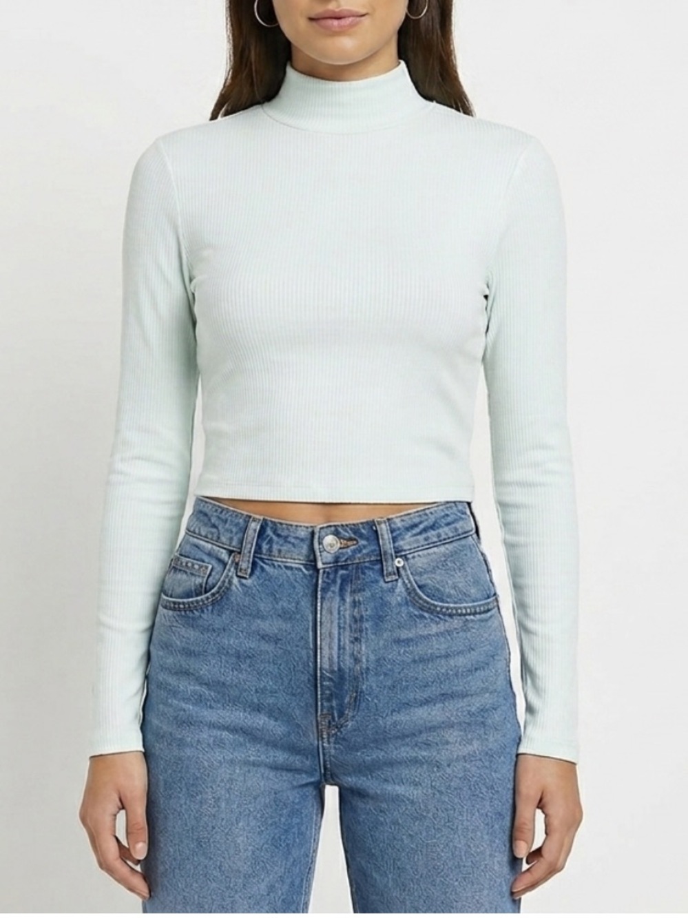 Wilfred Only Cropped Turtleneck